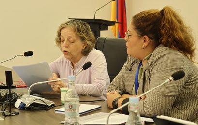 Participación en la conferencia internacional en Erevan, Armenia.