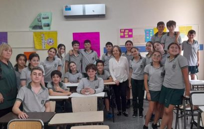 Actividad en el Colegio San Gregorio el Iluminador